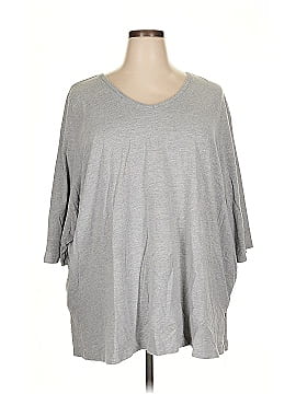 Woman Within 3/4 Sleeve T Shirt