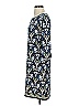 Max Studio Print Blue Casual Dress Size XS - photo 5