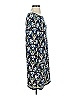 Max Studio Print Blue Casual Dress Size XS - photo 4