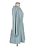 BCBGMAXAZRIA 100% Polyester Solid Teal Casual Dress Size M - photo 4