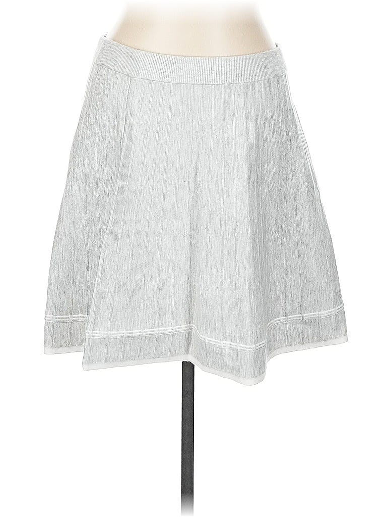 On 34th Casual Skirt In Silver