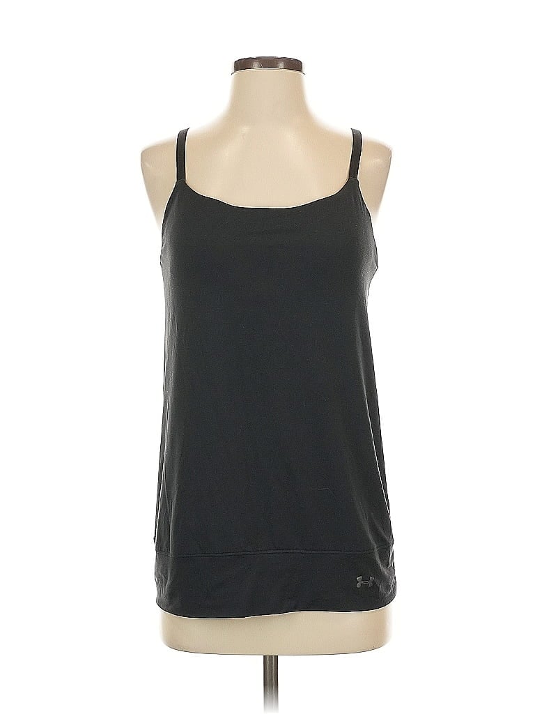 Pre-owned Under Armour Active Tank Top In Black