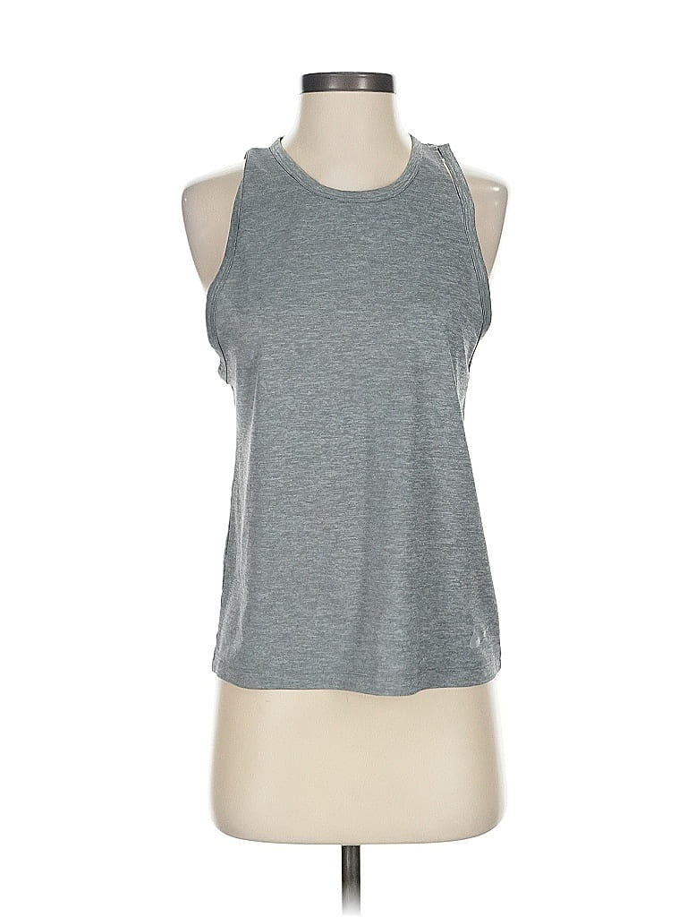Pre-owned Nike Sleeveless T-shirt In Gray