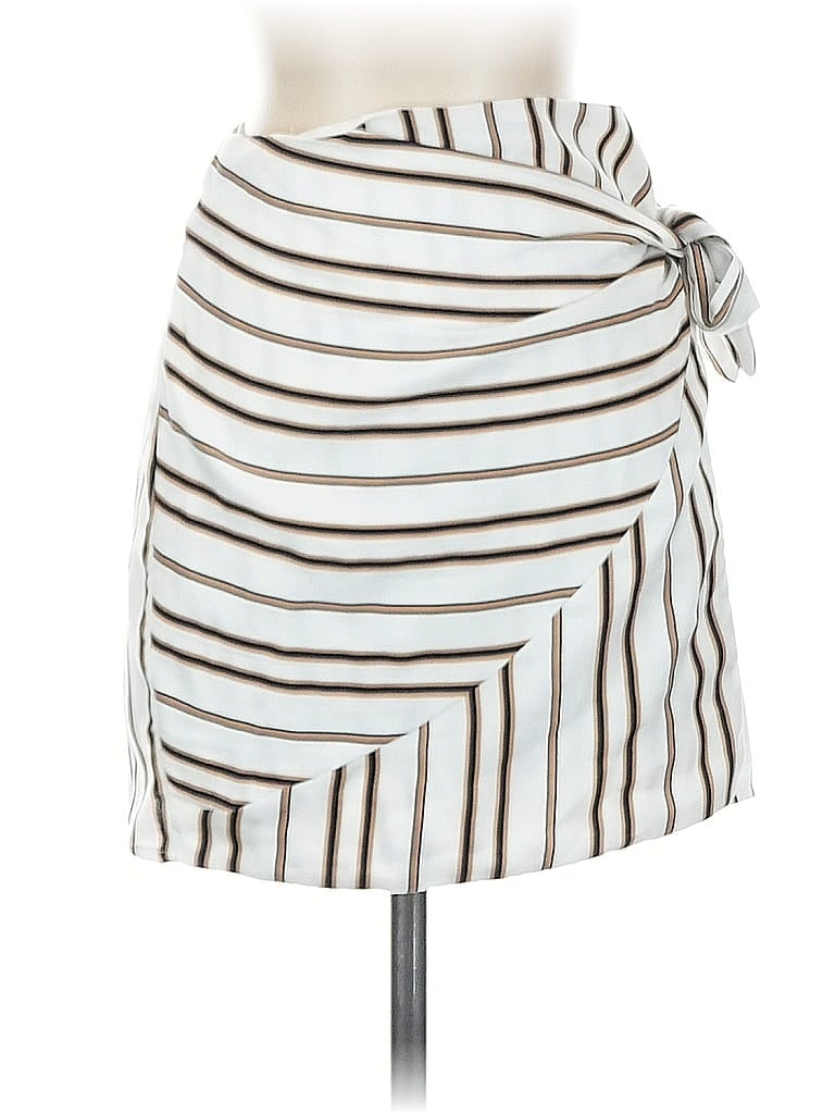 Pre-owned Wild Honey Casual Skirt In White