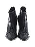 Chanel 100% Leather Black Ankle Boots Size EU 40 - photo 2