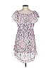 Victoria's Secret 100% Viscose Paisley Silver Cocktail Dress Size S - photo 3