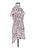 Victoria's Secret 100% Viscose Paisley Silver Cocktail Dress Size S - photo 4