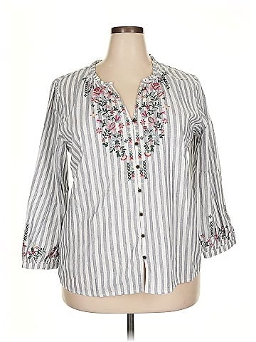 Kate and Sam 3/4 Sleeve Blouse (view 1)