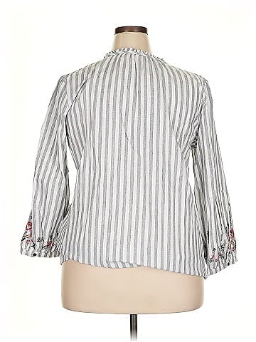 Kate and Sam 3/4 Sleeve Blouse (view 2)