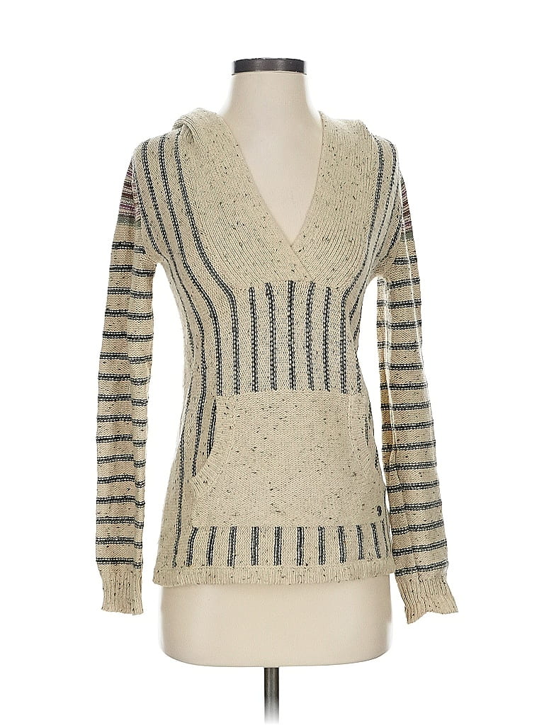 Pre-owned Roxy Pullover Sweater In Brown