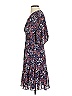 MICHAEL Michael Kors 100% Polyester Paisley Blue Casual Dress Size XXS - photo 5