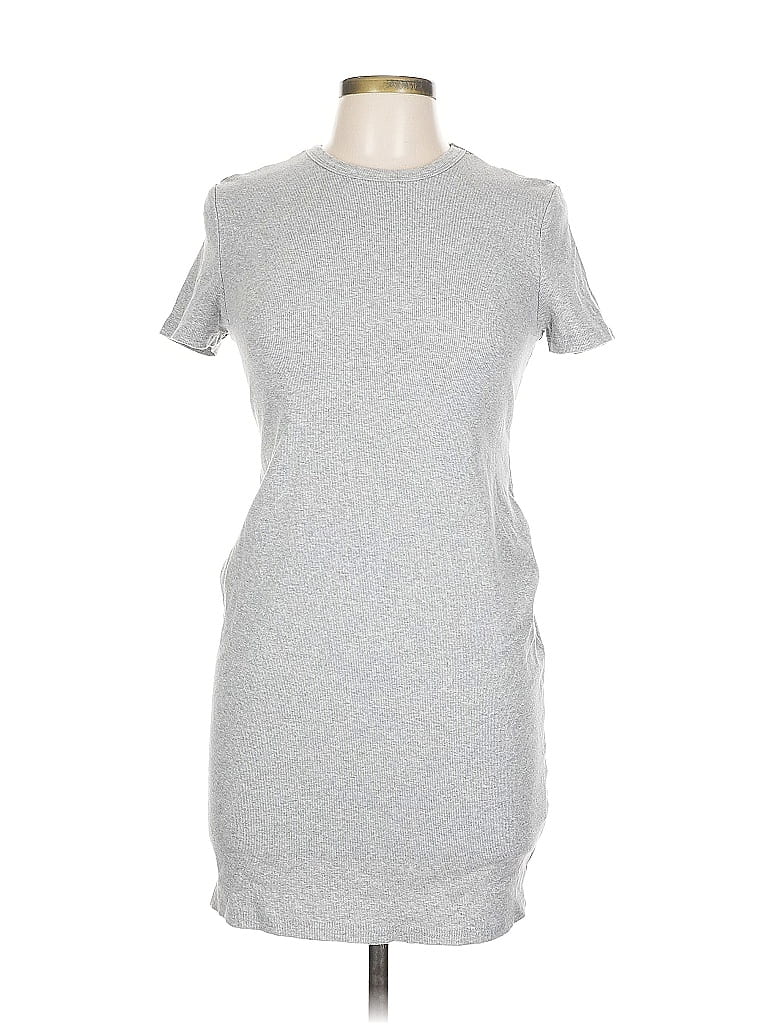 Pre-owned Shein Casual Dress In Gray
