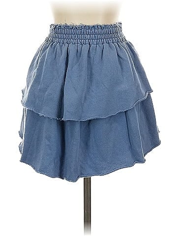 Aerie Denim Skirt (view 2)