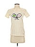 Life Is Good 100% Cotton Ivory Short Sleeve T-Shirt Size XS - photo 1