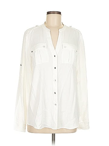 Calvin Klein Long Sleeve Blouse (view 1)