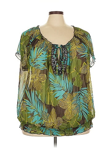 Apt. 9 Short Sleeve Blouse (view 1)