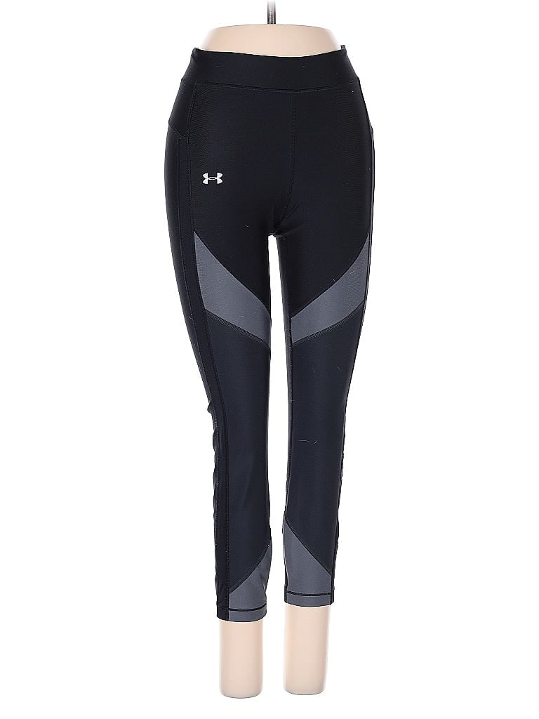 Pre-owned Under Armour Active Pants In Black