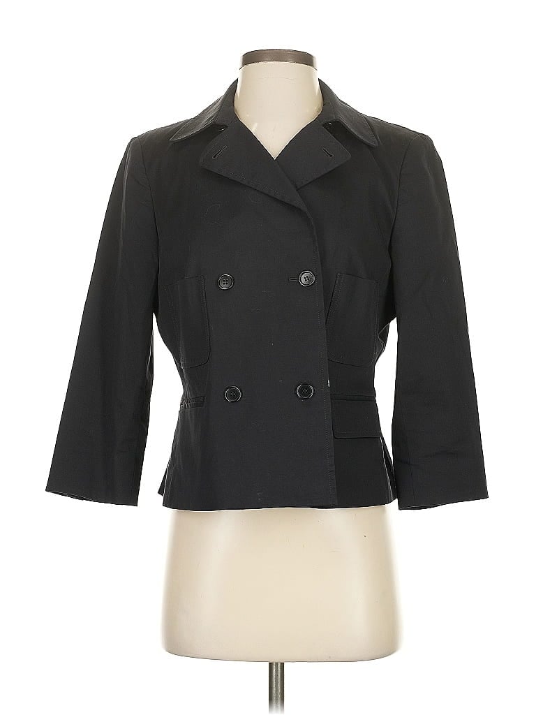 Pre-owned Calvin Klein Coat In Black