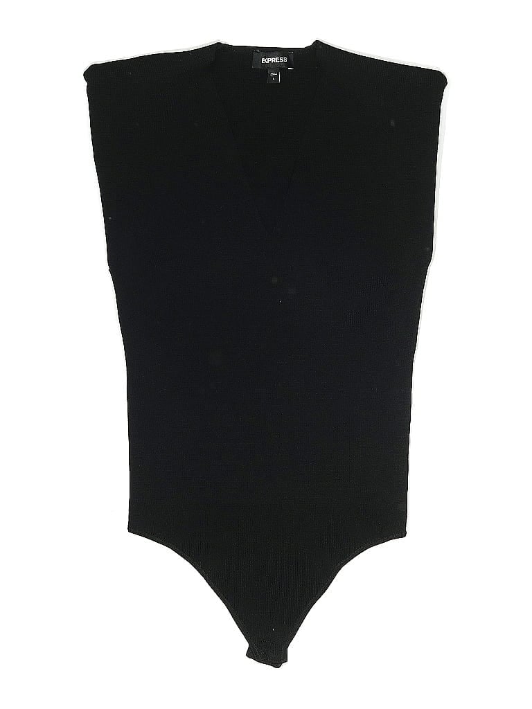 Pre-owned Express Bodysuit In Black