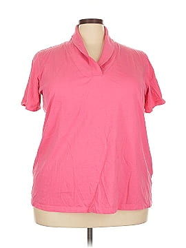 Roaman's Short Sleeve Blouse