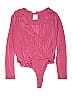 Old Navy - Maternity Pink Blue Overall Shorts Size XS - photo 1