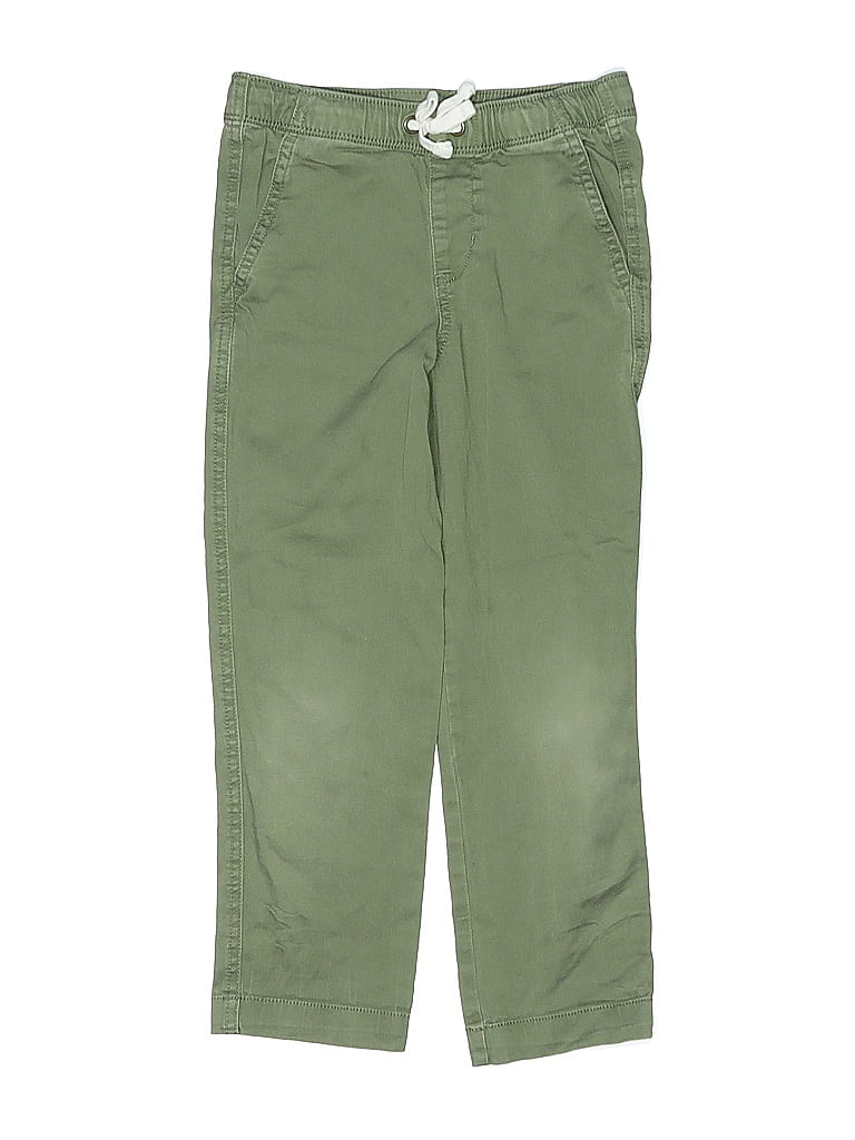 Primary Clothing Solid Green Khakis Size 6 - photo 1