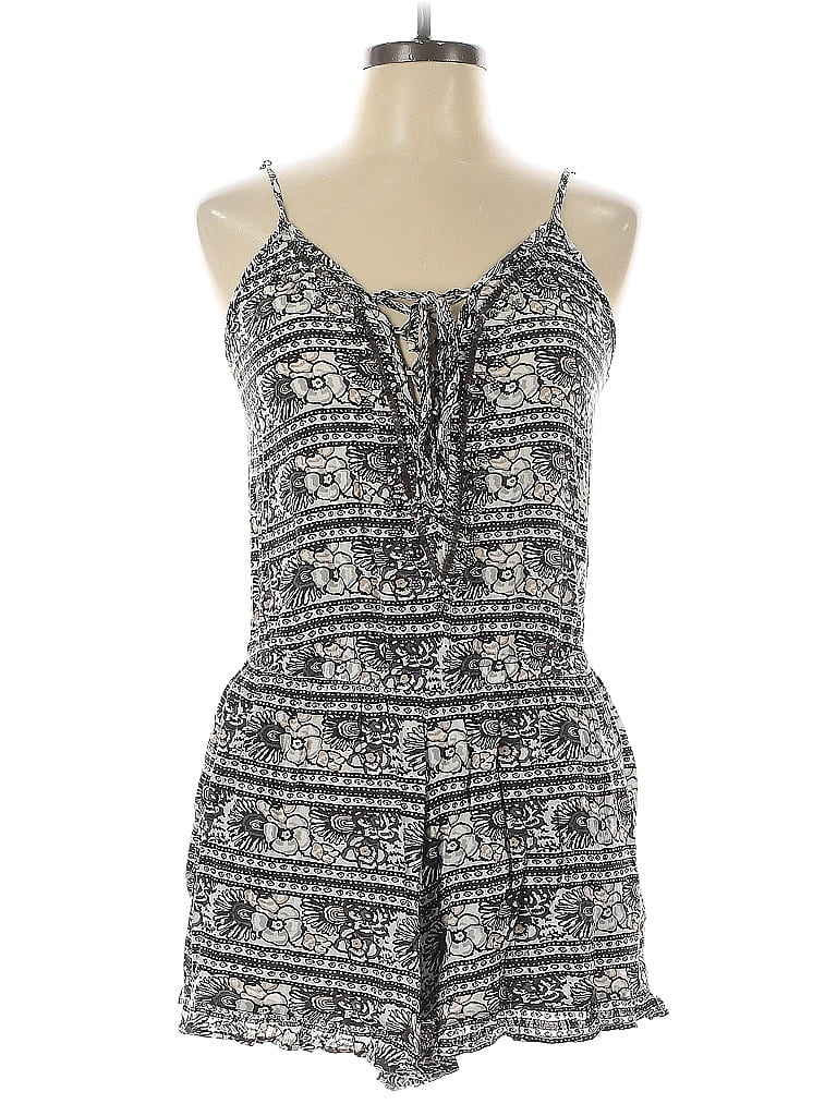Pre-owned American Eagle Outfitters Romper In Gray