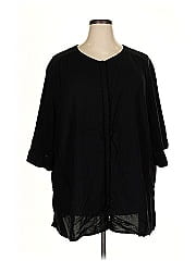 Woman Within 3/4 Sleeve Blouse