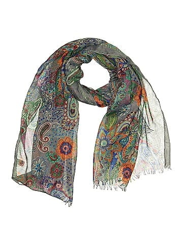 Tickled Teal Scarf (view 1)