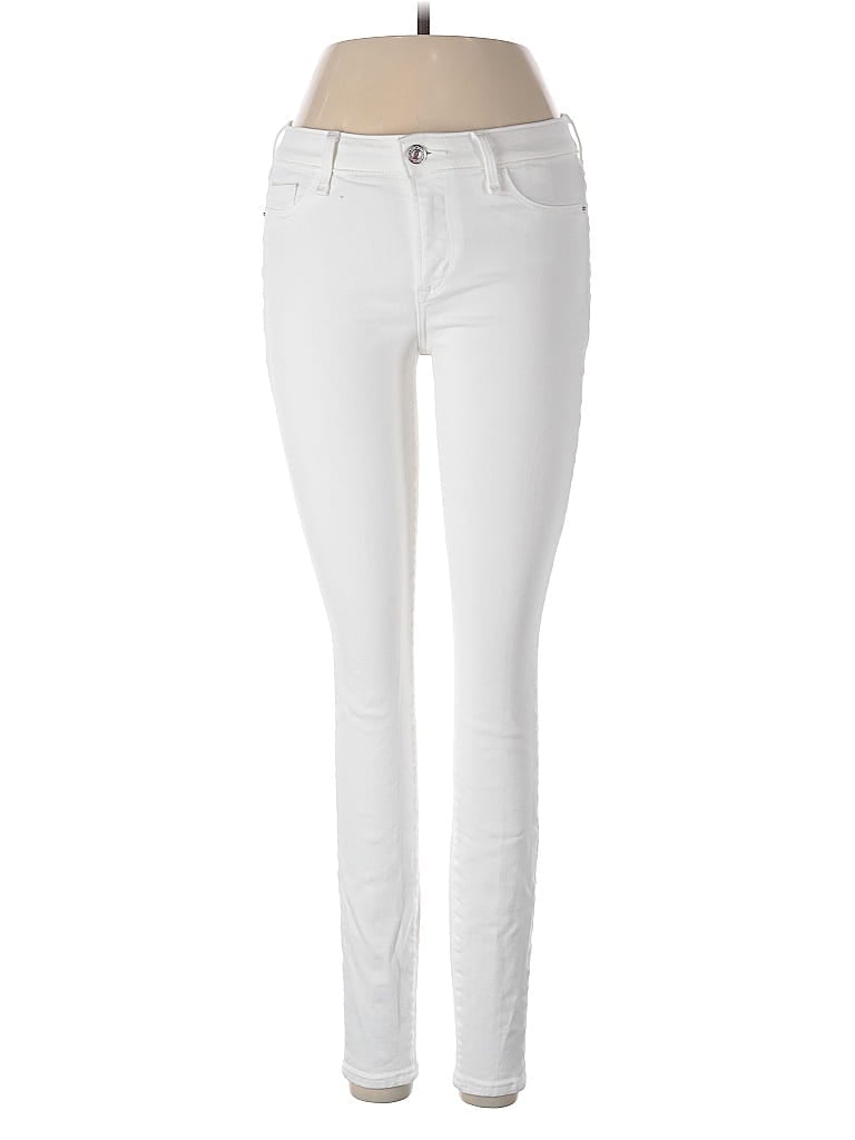 Pre-owned Abercrombie & Fitch Jeans In White