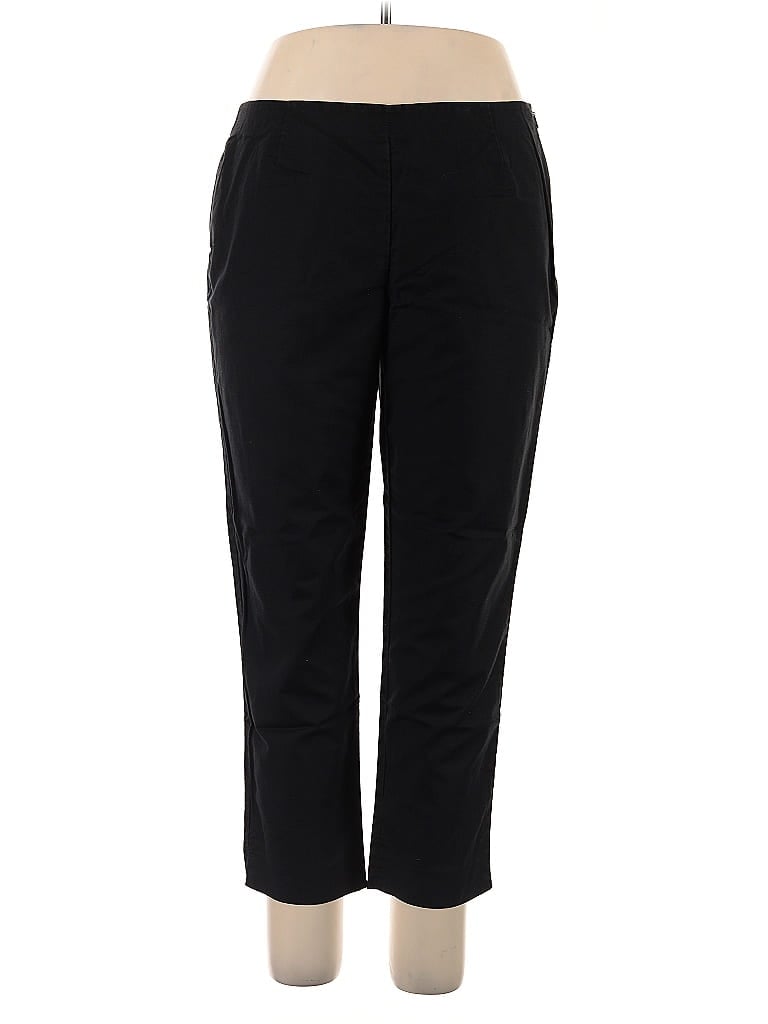Pre-owned Lafayette 148 Casual Pants In Black