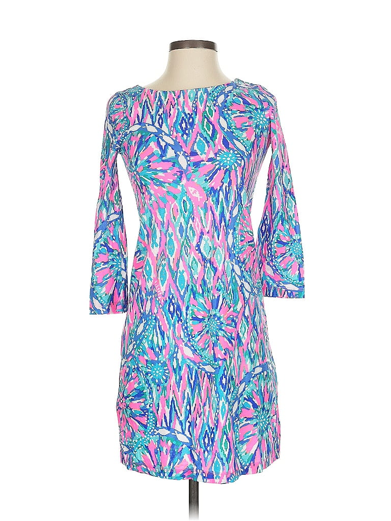Dress Designer By Lilly Pulitzer In Blue, Size: Xxs