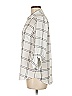 Fortune + Ivy 100% Polyester Ivory 3/4 Sleeve Blouse Size M - photo 4