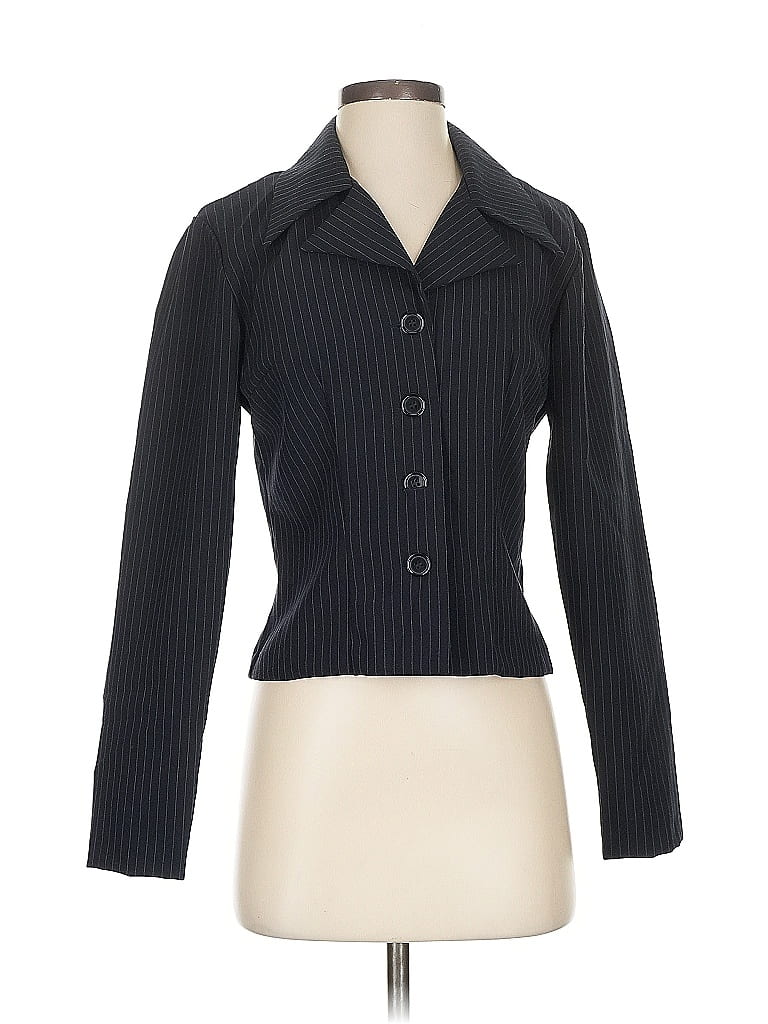 Pre-owned No Boundaries Blazer Jacket In Black