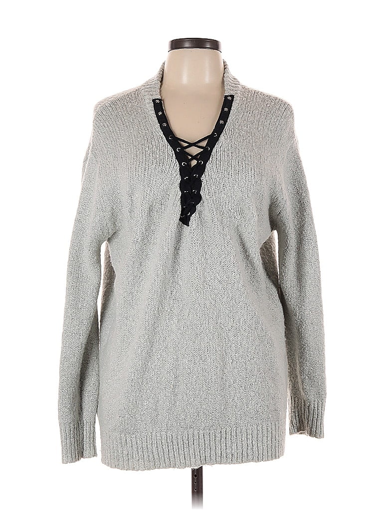 Pre-owned Entro Pullover Sweater In Gray