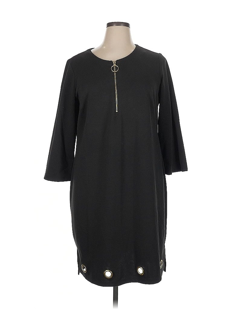 Pre-owned Dressbarn Casual Dress In Black