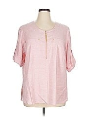 Anne Klein Short Sleeve Blouse