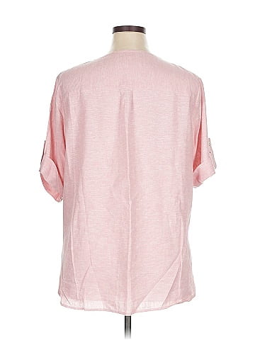 Anne Klein Short Sleeve Blouse (view 2)
