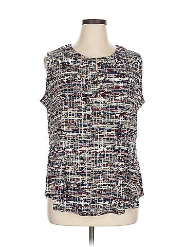 Jones Studio Sleeveless Blouse (view 1)