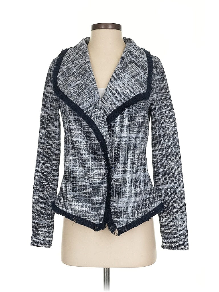 Pre-owned Rachel Zoe Tjx Blazer Jacket In Gray