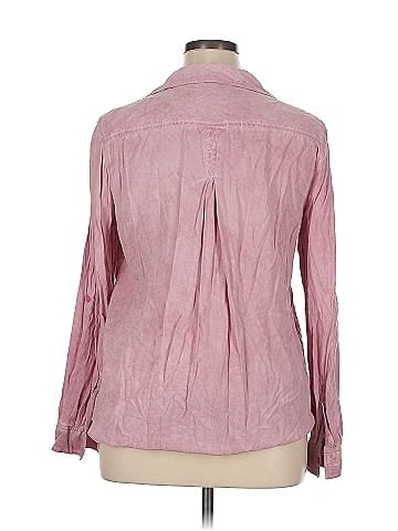Velvet Heart Long Sleeve Button-Down Shirt (view 2)