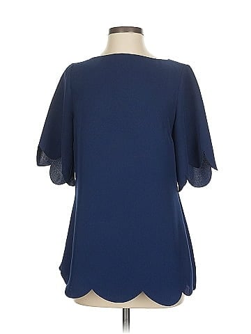 Sail to Sable Short Sleeve Blouse (view 1)