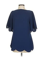 Sail To Sable Short Sleeve Blouse