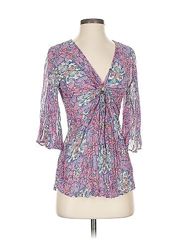 Bisou Bisou 3/4 Sleeve Blouse (view 1)