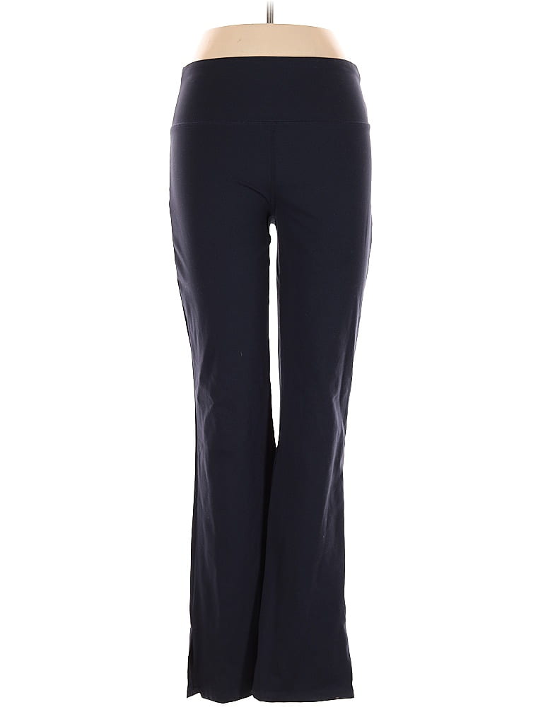 Balance Collection Solid Blue Active Pants Size L - photo 1
