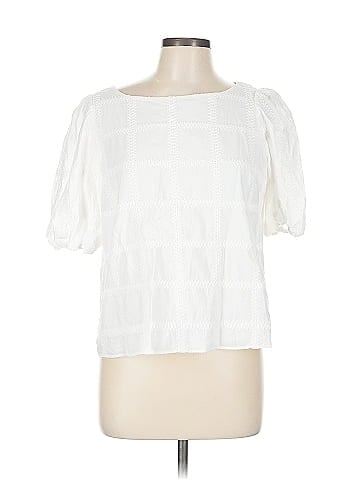 Ann Taylor Short Sleeve Blouse (view 1)