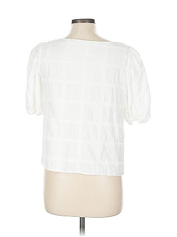 Ann Taylor Short Sleeve Blouse (view 2)