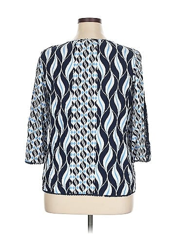 Crown & Ivy 3/4 Sleeve Blouse (view 2)