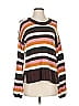Madewell Stripes Brown Pullover Sweater Size XS - photo 1