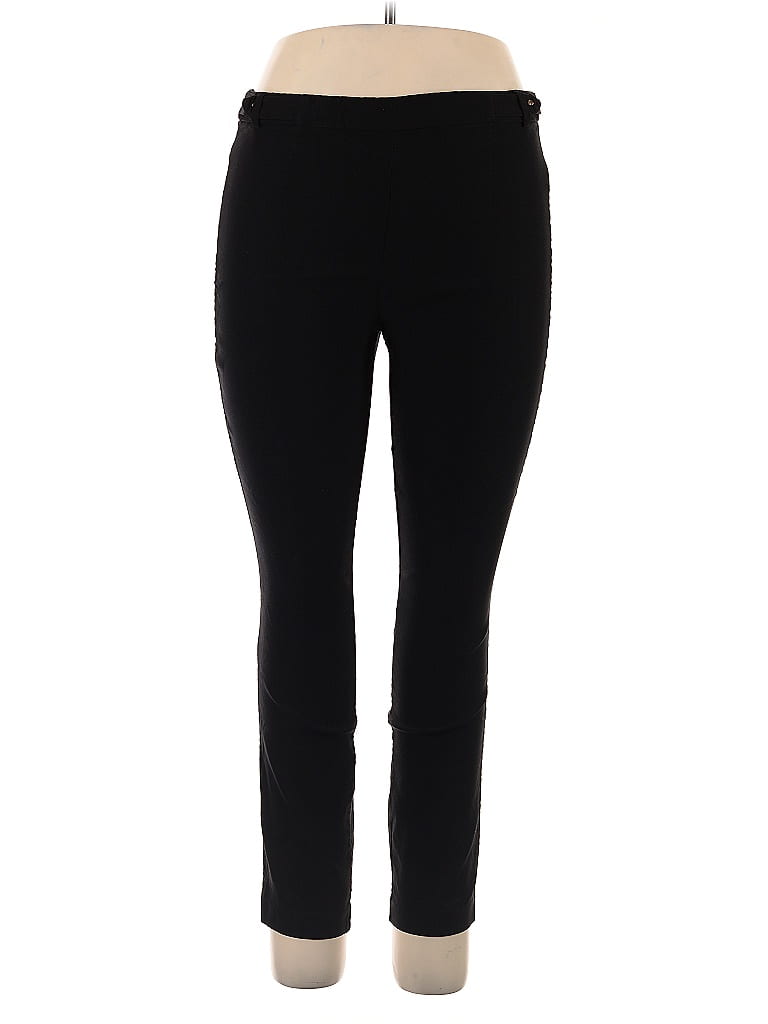 Pre-owned Violets & Roses Active Pants In Black